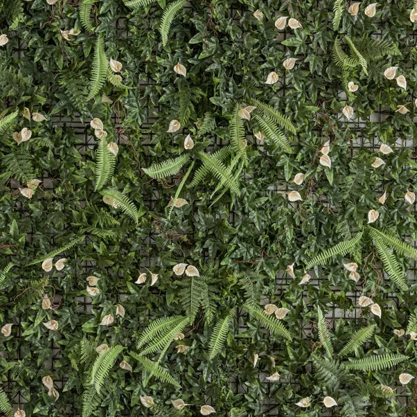 Dunelm Artificial Lily And Mixed Foliage Wall Panel 5 Dunelm Artificial Lily And Mixed Foliage Wall Panel - Image 3