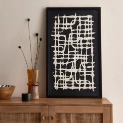 Dunelm Tribal Cut Out Paper Print