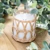 Dunelm LED Candle In A Small Basket -Dunelm Sales Shop 30734234