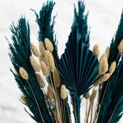 Dunelm Teal Dried Bouquet 9 Dunelm Teal Dried Bouquet -Dunelm Sales Shop 30748838 alt02