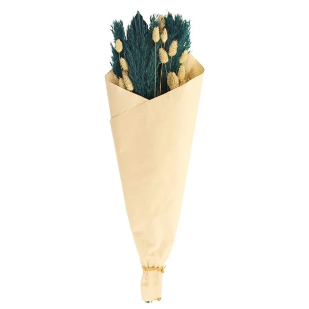 Dunelm Teal Dried Bouquet 7 Dunelm Teal Dried Bouquet - Image 5
