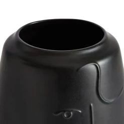 Dunelm Curves Face Vase Black 19cm -Dunelm Sales Shop 30749221 alt02