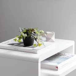 Dunelm Artificial Trailing Ivy In Black Pot 45cm