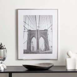 Dunelm Skinny Metal Poster Frame 20" X 16" (50cm X 40cm)