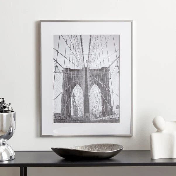 Dunelm Skinny Metal Poster Frame 20" X 16" (50cm X 40cm) 3 Dunelm Skinny Metal Poster Frame 20" X 16" (50cm X 40cm)