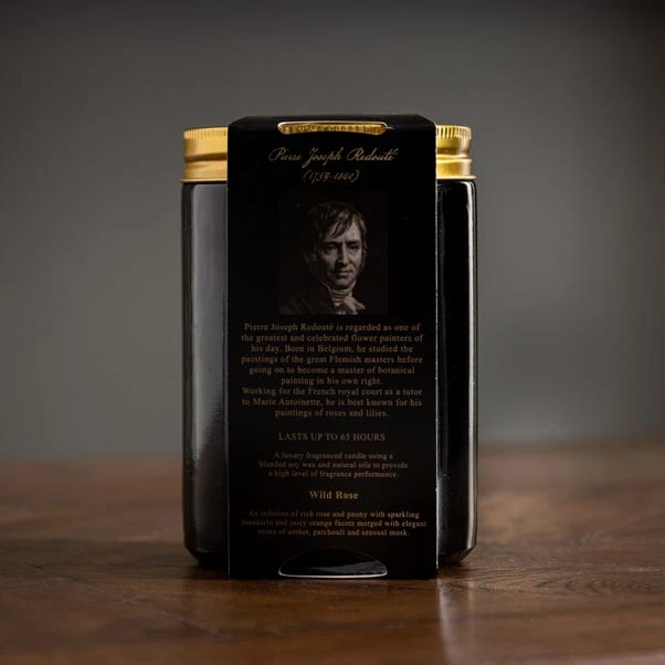 Natural History Museum Wild Rose Candle 410g 8 Natural History Museum Wild Rose Candle 410g - Image 6