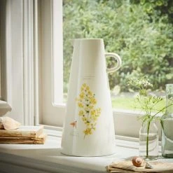 Natural History Museum Lady's Bedstraw Ceramic Tall Vase 30cm -Dunelm Sales Shop 30757823 alt05