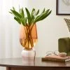 Elements Sculpt Two Tone Orange Glass Vase 32cm 1 Elements Sculpt Two Tone Orange Glass Vase 32cm -Dunelm Sales Shop 30765680