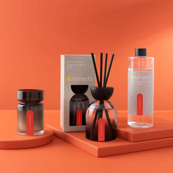 Elements Stockholm Plum And Violet 200ml Diffuser 6 Elements Stockholm Plum And Violet 200ml Diffuser - Image 4