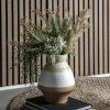 Cedar & Sage Eastling White Urn Small -Dunelm Sales Shop 30776646