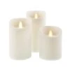 Dunelm Set Of 3 Cosy Cashmere LED Candles -Dunelm Sales Shop 30779641