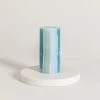 Dunelm Decorative Pillar Candle Blue -Dunelm Sales Shop 30791656