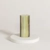 Dunelm Decorative Pillar Candle Green -Dunelm Sales Shop 30791658