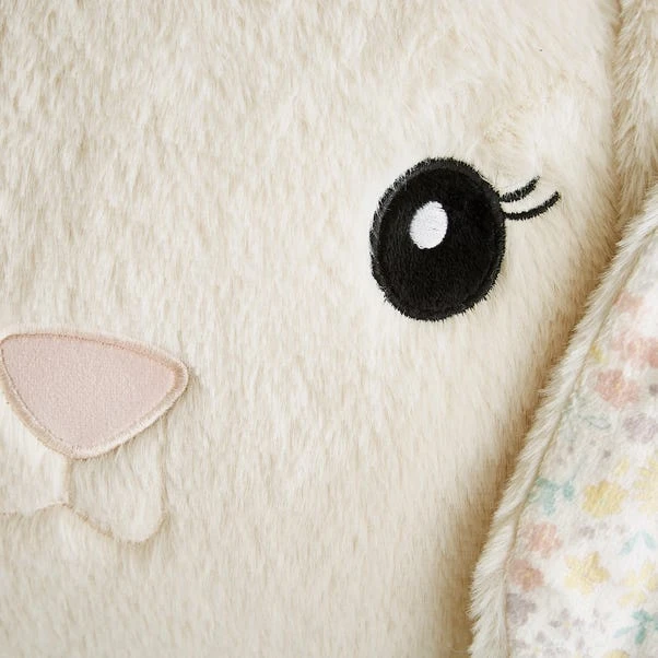 Dunelm Bunny Cuddle Cushion 4 Dunelm Bunny Cuddle Cushion - Image 2