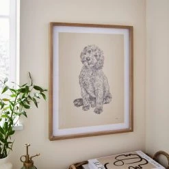 Churchgate Chuchgate Cockapoo Framed Print