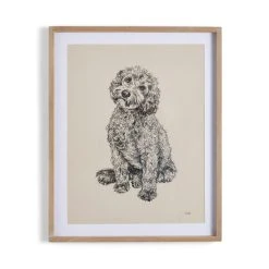Churchgate Chuchgate Cockapoo Framed Print -Dunelm Sales Shop 30795584 alt02