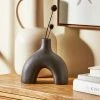 Dunelm Ceramic Black Vase -Dunelm Sales Shop 30796777
