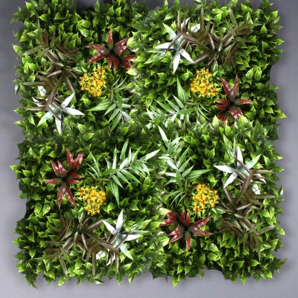 Dunelm Set Of 4 Floral Living Wall Panel 100cm X 100cm 6 Dunelm Set Of 4 Floral Living Wall Panel 100cm X 100cm - Image 4