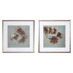 Cedar & Sage Set Of 2 Elsberry Floral Framed Art 59 X 59cm 7 Cedar & Sage Set Of 2 Elsberry Floral Framed Art 59 X 59cm -Dunelm Sales Shop 30797636 alt03