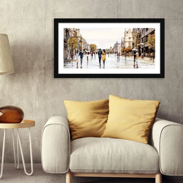 The Art Group Street After Rain Framed Print 3 The Art Group Street After Rain Framed Print